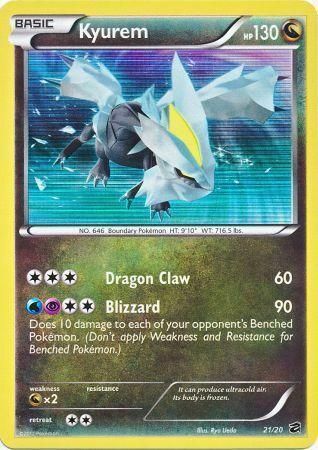 Kyurem [Dragon Claw | Blizzard] Card Front