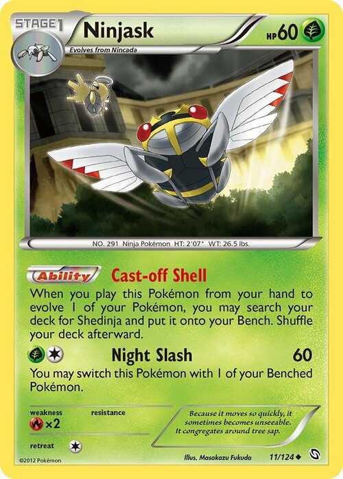 Ninjask Card Front