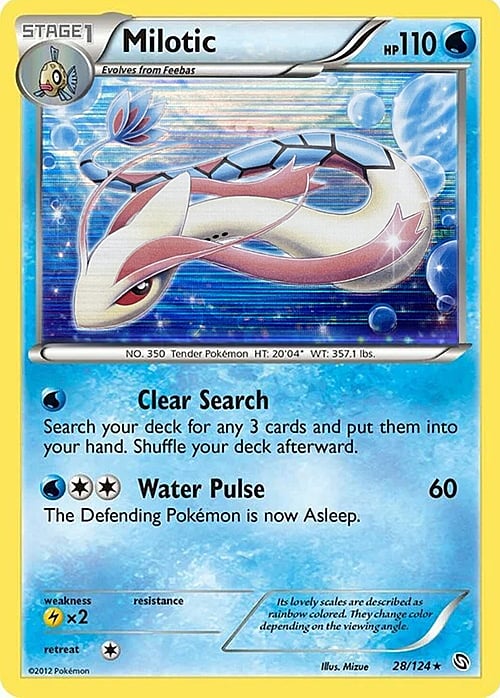 Milotic Card Front