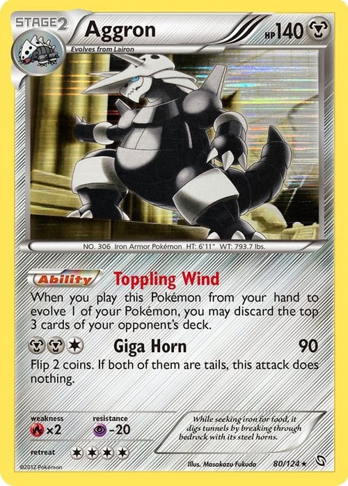 Aggron [Giga Horn] Card Front
