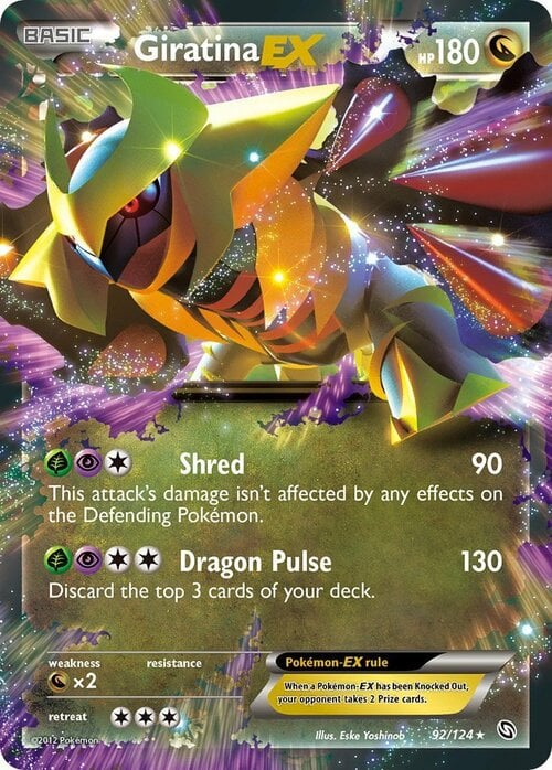Giratina EX Card Front