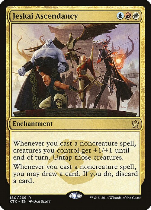 Jeskai Ascendancy Card Front