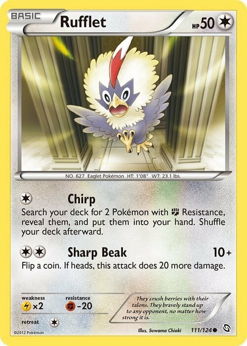 Rufflet Card Front