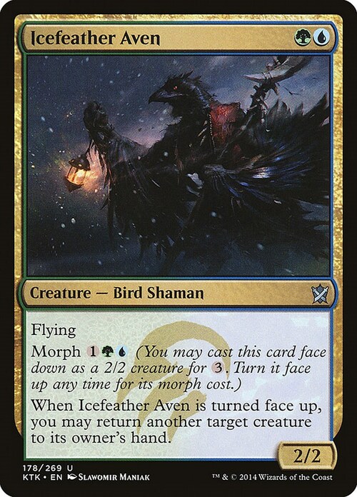 Icefeather Aven Card Front