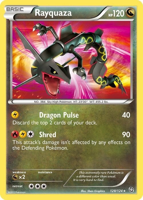 Rayquaza [Dragon Pulse | Shred] Frente
