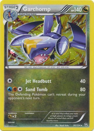 Garchomp Card Front