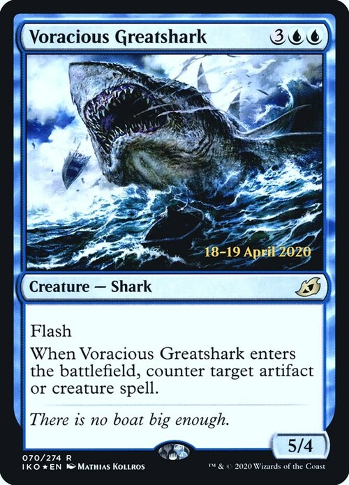 Voracious Greatshark Card Front