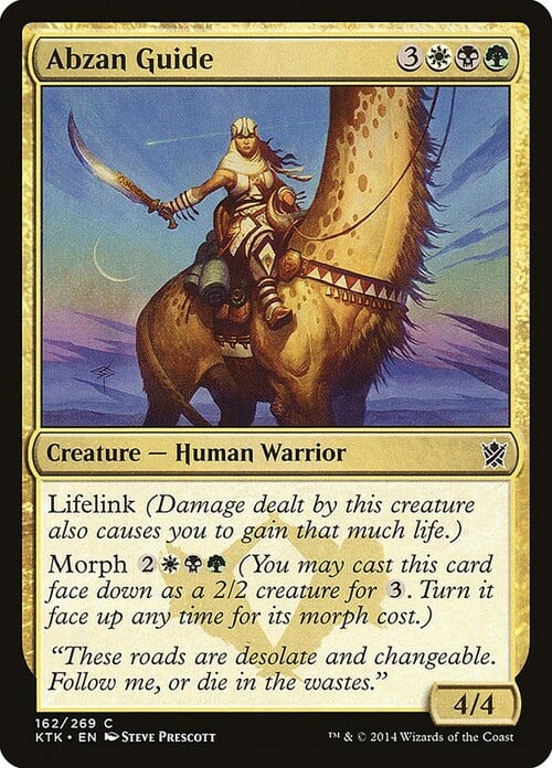 Abzan Guide Card Front