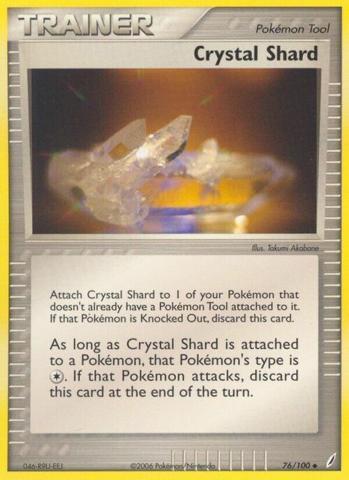 Crystal Shard Card Front