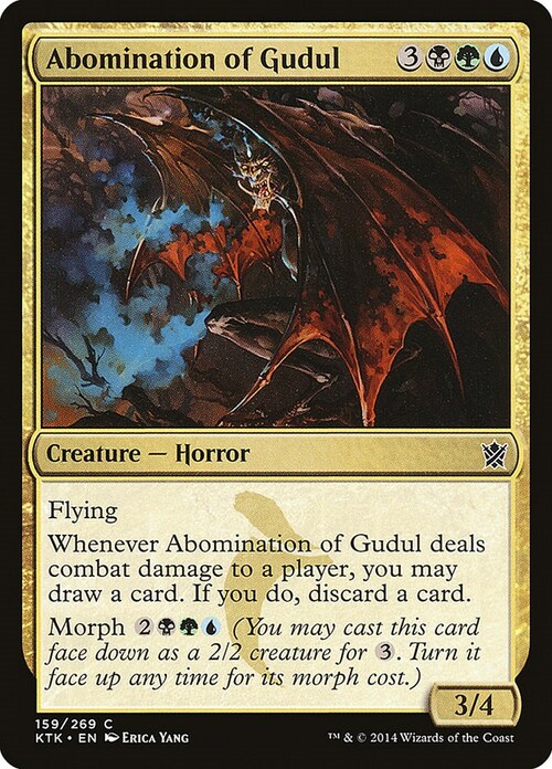 Abomination of Gudul Card Front