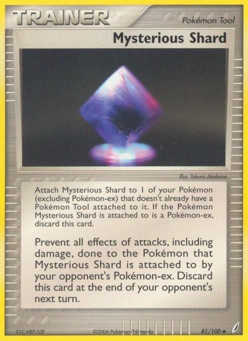 Mysterious Shard Card Front