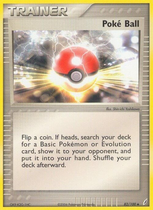 Poké Ball Card Front