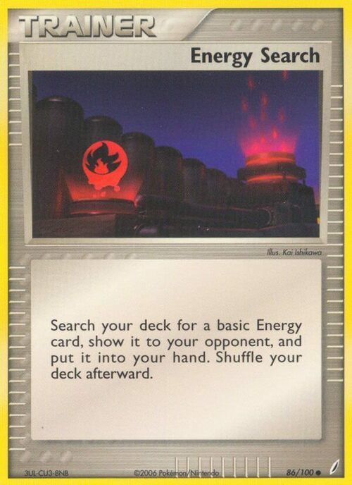 Energy Search Card Front