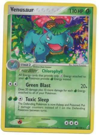 Venusaur Card Front