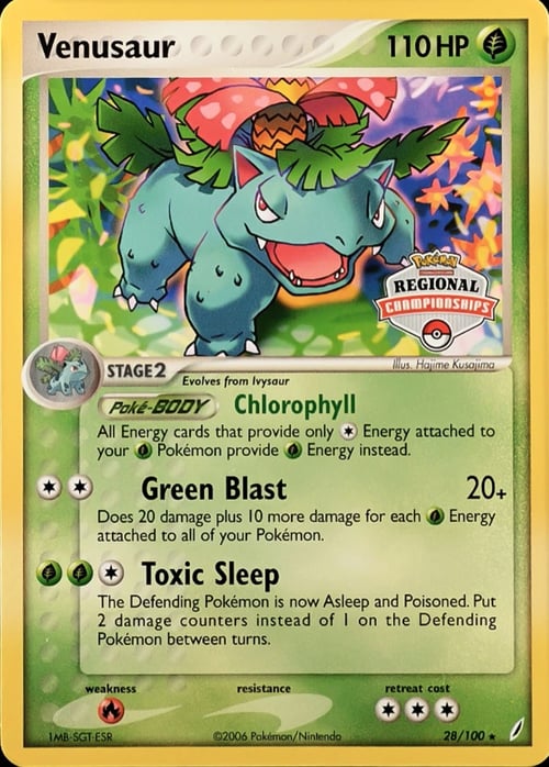 Venusaur Card Front