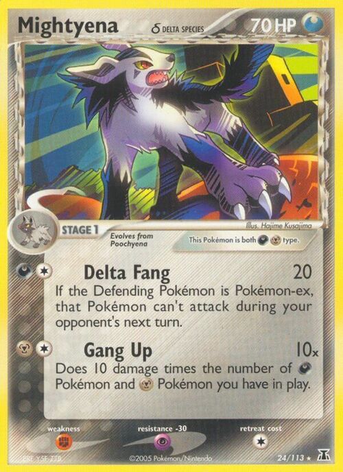 Mightyena δ Card Front