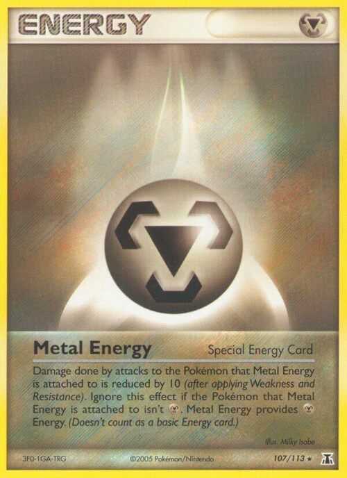 Energia Metallo Card Front