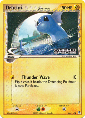 Dratini δ Delta Species Card Front