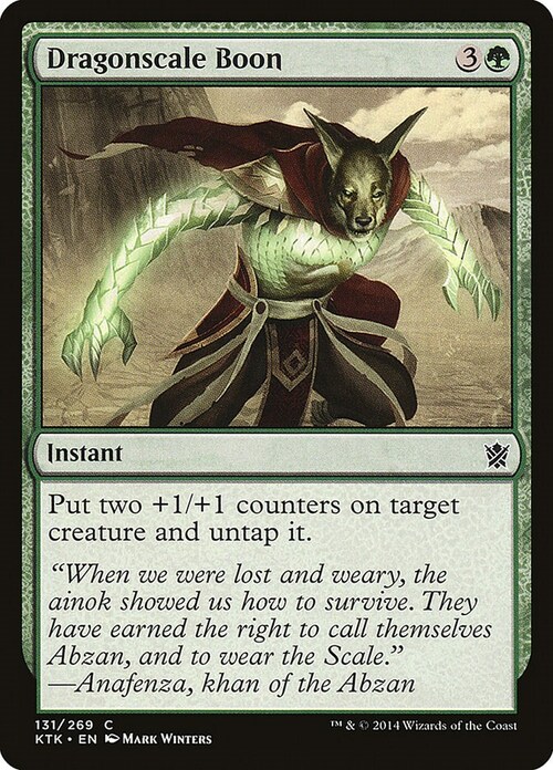 Dragonscale Boon Card Front