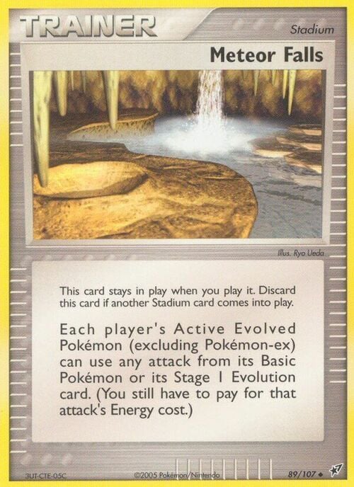 Meteor Falls Card Front