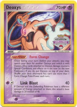 Deoxys [Link Blast] Card Front