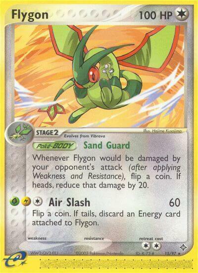 Flygon Card Front