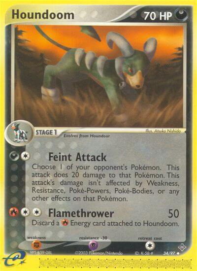 houndoom pokemon card price Houndoom Single Strike Holo 096/163 – VTC main image 1