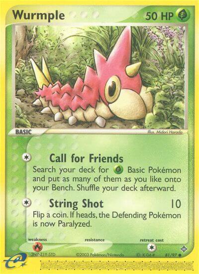 Wurmple EX Dragon | Pokmon | CardTrader