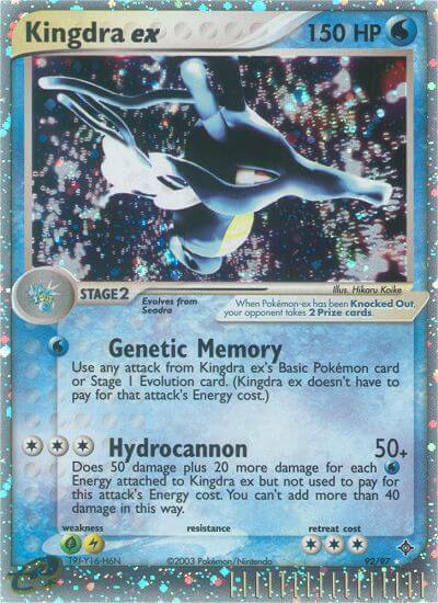 Kingdra ex Card Front