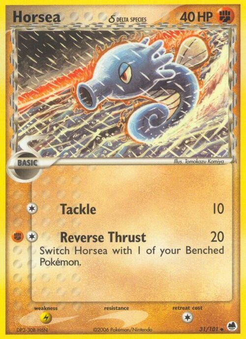 Horsea δ Delta Species Card Front