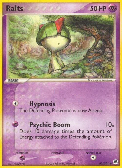 Ralts Card Front