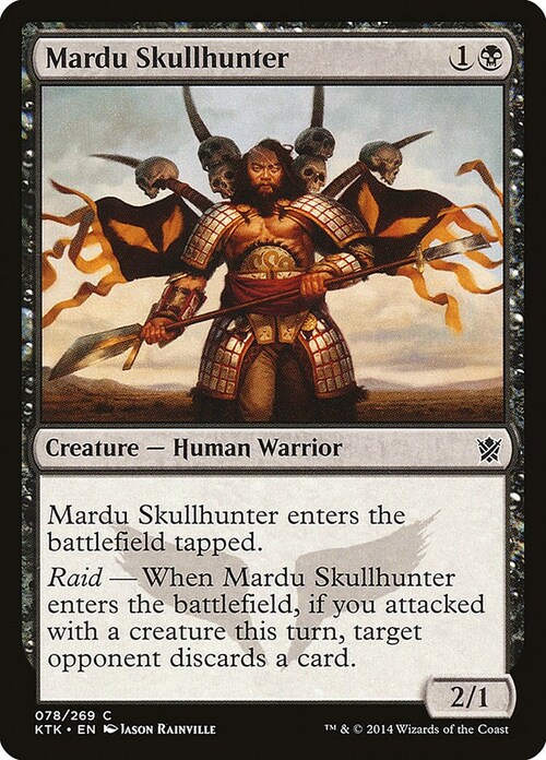 Mardu Skullhunter Card Front