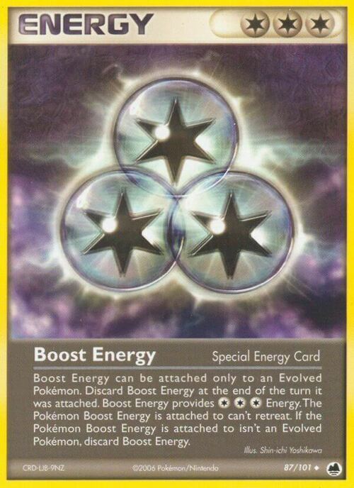 Boost Energy Card Front