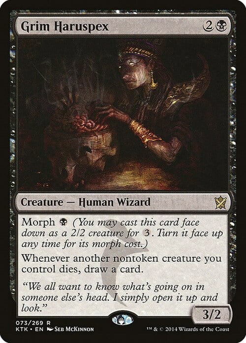 Grim Haruspex Card Front
