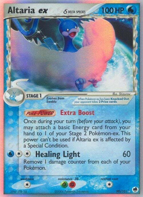 Altaria ex δ Delta Species Card Front