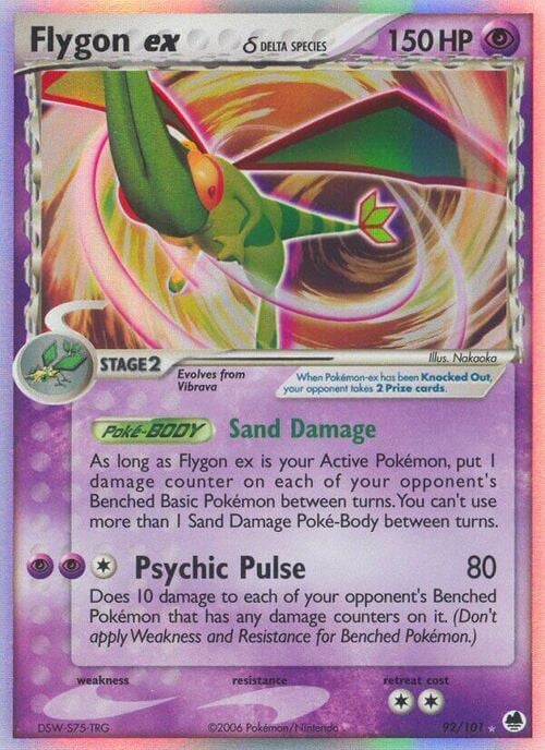 Flygon ex δ Delta Species Card Front