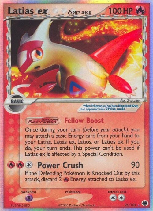 Latias ex δ Delta Species Card Front