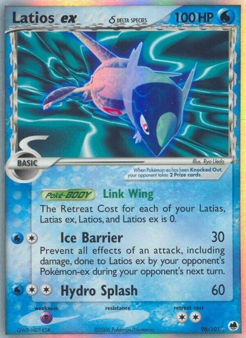 Latios ex δ Delta Species Card Front