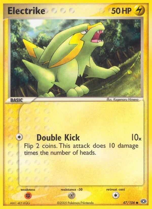 electrike pokemon card value - Common B - Reverse Holofoil - TCG  Pokemon Singles  Platinum Sets  Arceus 196/182 / Illustration Rare Card Type / HP / Stage Electrike - 52/100 - Common