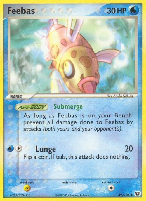 Feebas Card Front