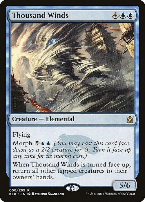 Thousand Winds Card Front