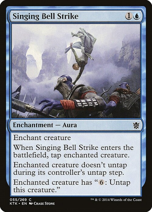 Singing Bell Strike Card Front