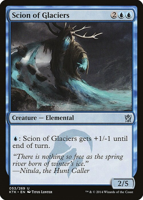 Scion of Glaciers Card Front