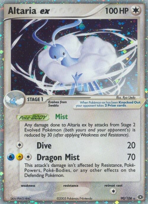 Altaria ex Card Front