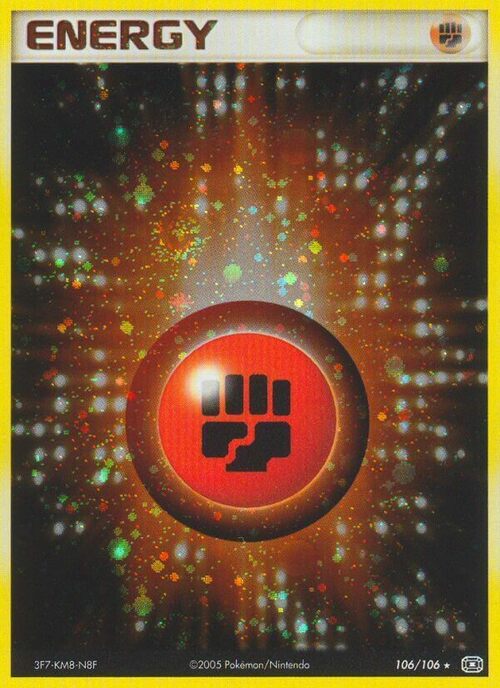Fighting Energy Card Front