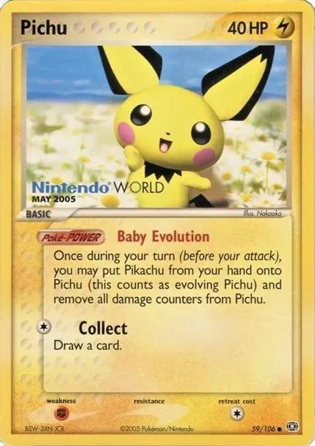 Pichu Card Front