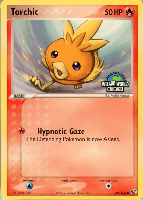 Torchic Card Front
