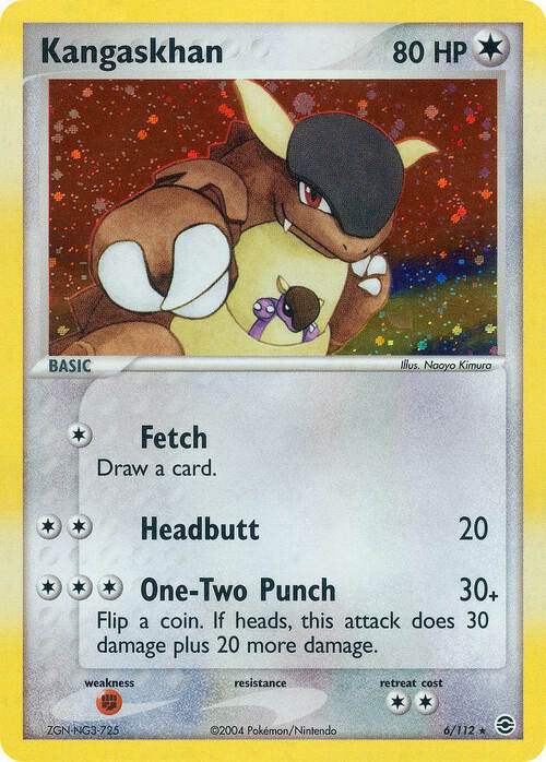 Kangaskhan Card Front