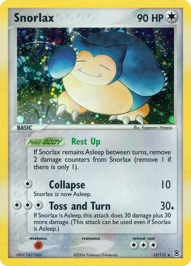 Snorlax EX FireRed & LeafGreen | Pokmon | CardTrader