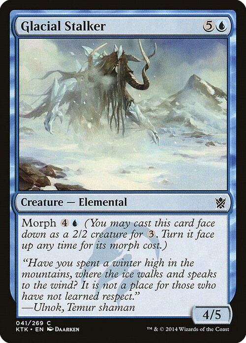 Glacial Stalker Card Front